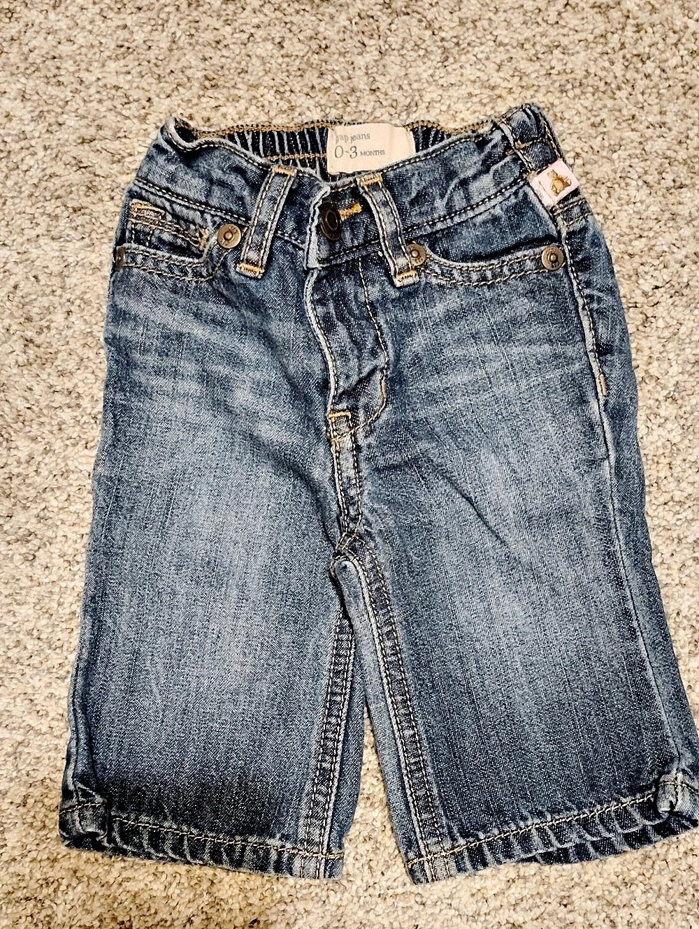 Gap Baby Denim Shorts 0-3M